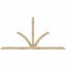 Ekena Millwork Richland Rough Sawn Timber Gable Bracket, Douglas Fir, 108"W x 54"H x 2"D x 4"F, 12/12 Pitch GBW108X54X0204RIC00RDF - alternate 1